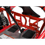 Detská bugina MUD MONSTER 98 cm3 - červená